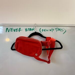 lululemon athletica Bright Red Crossbody Waist Pack